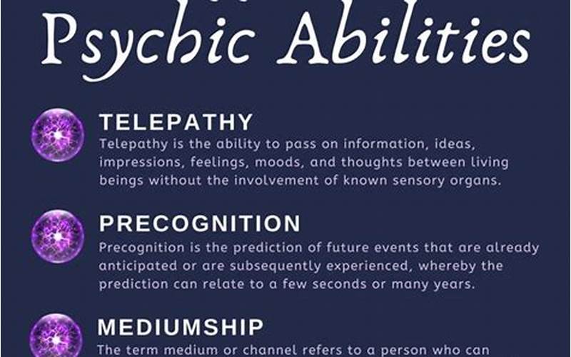 The Different Types Of Clairvoyant Abilities
