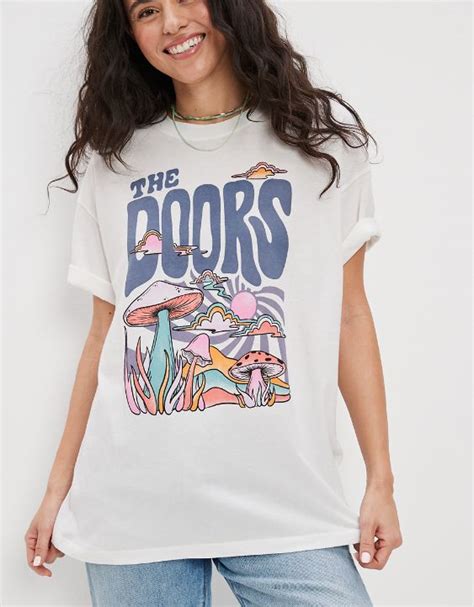 Rock out in style with The Doors Graphic Tee!