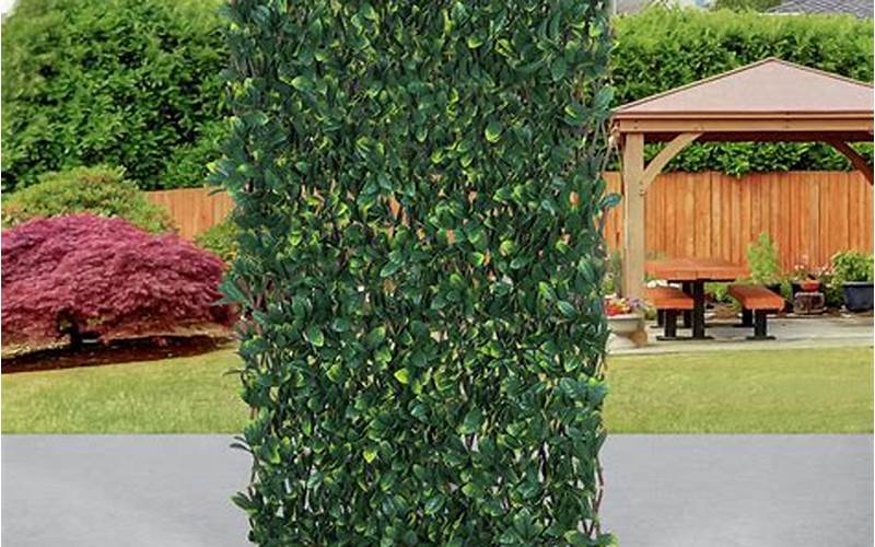 The Expandable Privacy Fence With Leaves: The Ultimate Solution For Your Outdoor Space