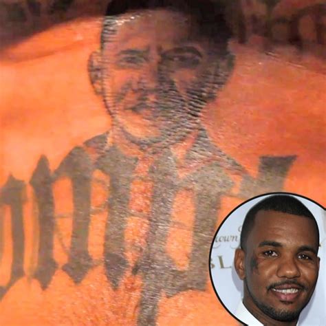Rapper Game Shows Off Patriotic Tattoo Of President Obama