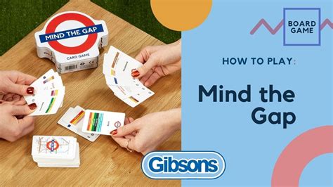 Gibsons Mind The Gap Game London Underground G9016 Argosy Toys
