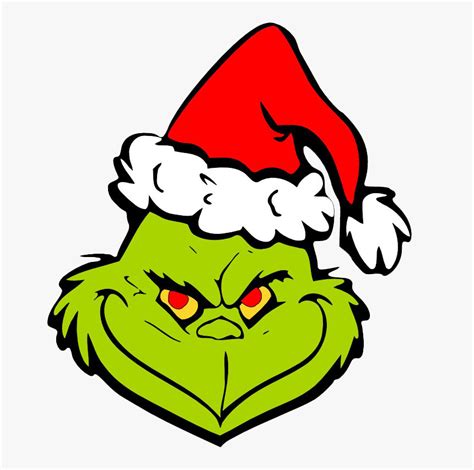 The Grinch Face Printable