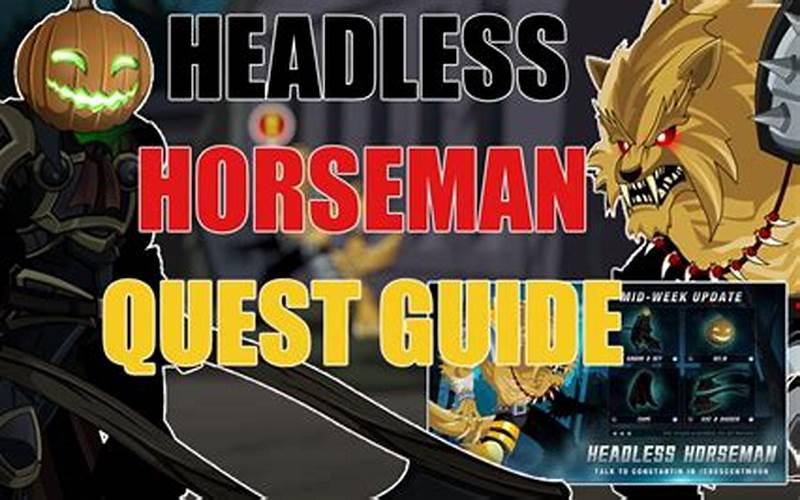 The Headless Horseman Quest Steps
