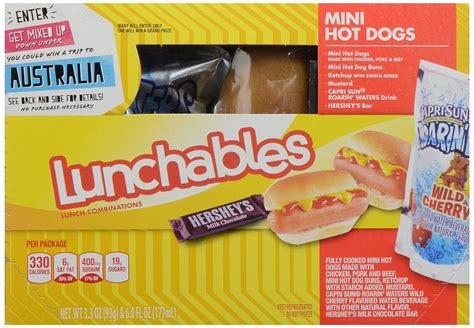 The History Of Hot Dog Lunchables