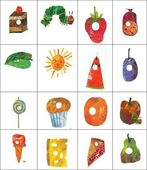 The Hungry Caterpillar Food Printables