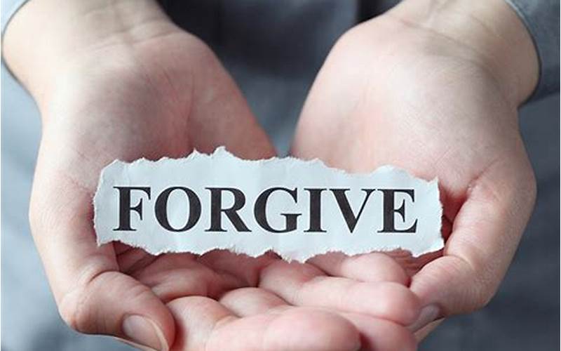 The Importance Of Forgiveness