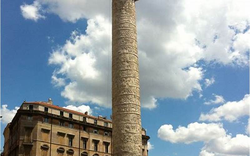 The Middle Spiral Of The Column Of Trajan