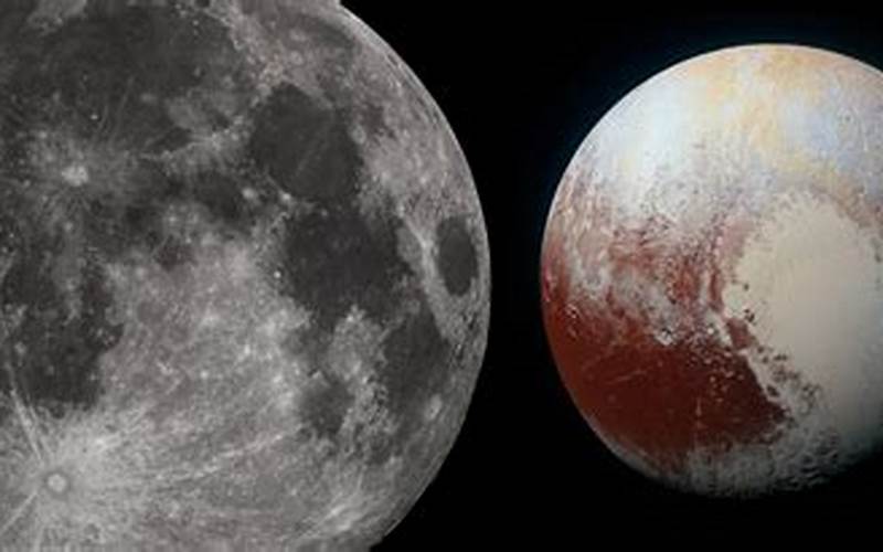 The Moon And Pluto