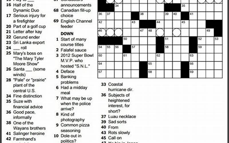 Doesn’t Move NYT Crossword: The Ultimate Guide