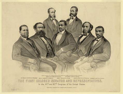 The First African Americans Elected To High Office In The United States