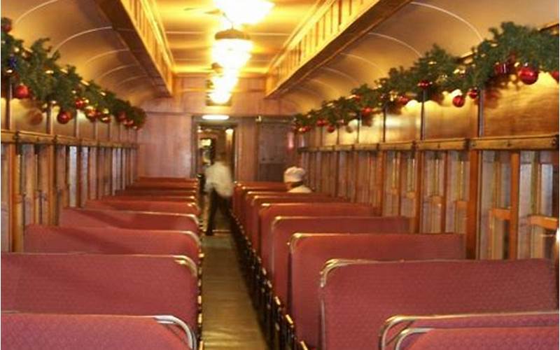 The Polar Express Train Ride - Train Interior