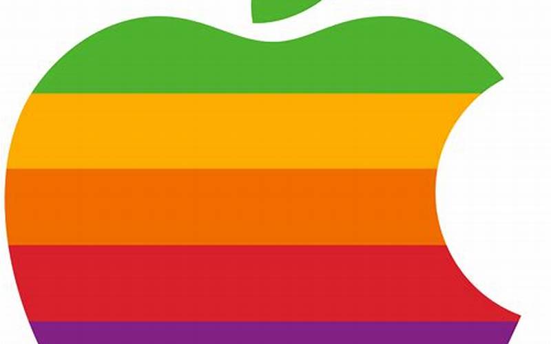 The Rainbow Apple Logo