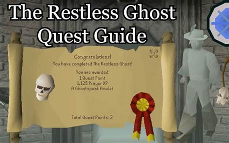 The Restless Ghost Osrs Completing The Quest