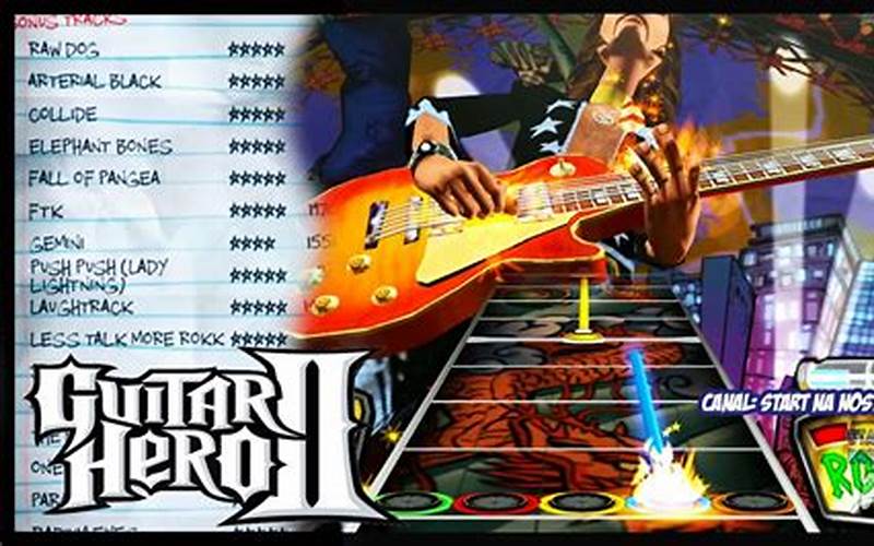 The Songs Of Guitar Hero