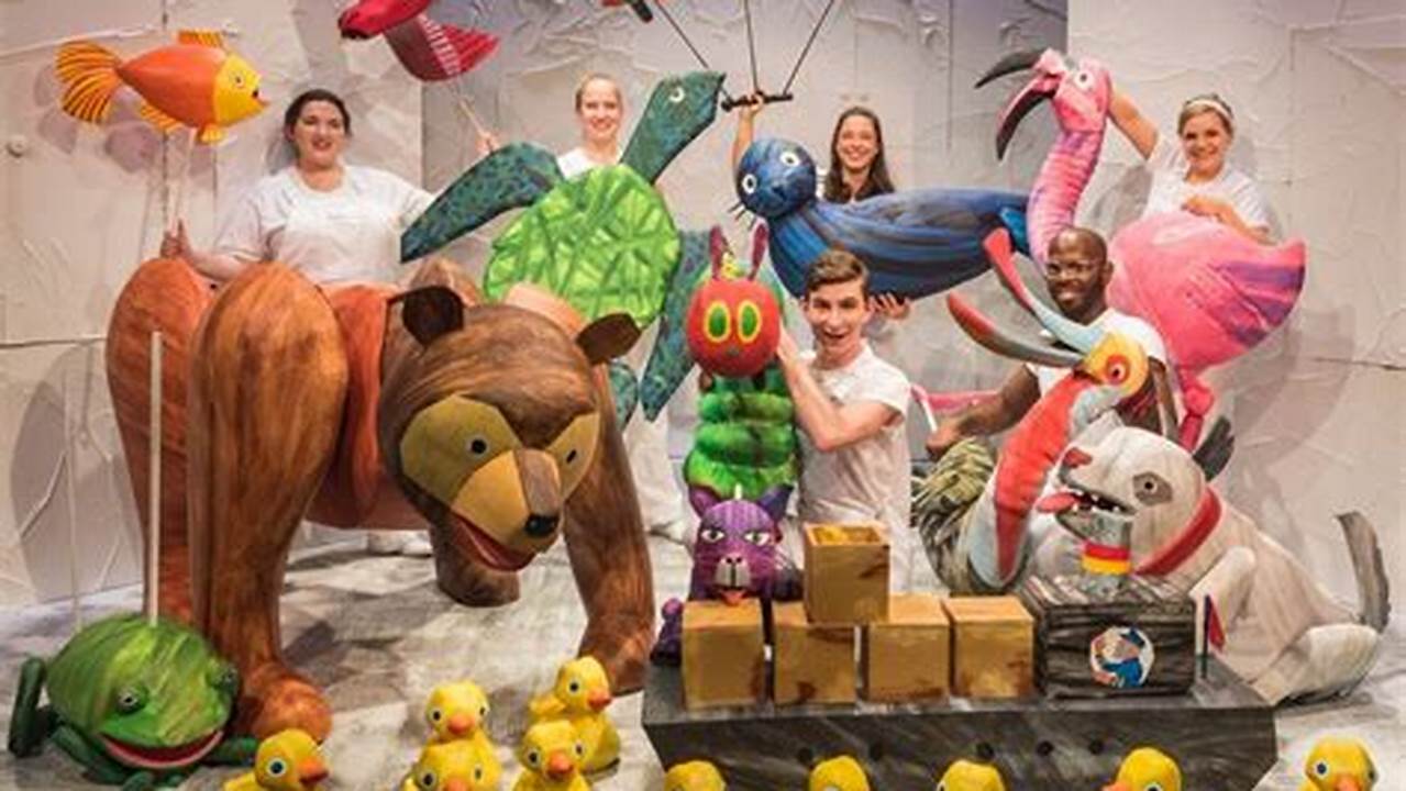 The Very Hungry Caterpillar Show Features 75 Puppets, Including The Titular., 2024