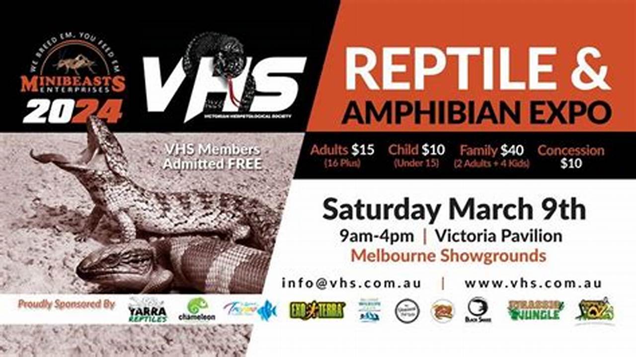 The Vhs Expo Is A Must For Anyone With An Interest In Reptiles And Amphibians, No Matter What Age You Are., 2024