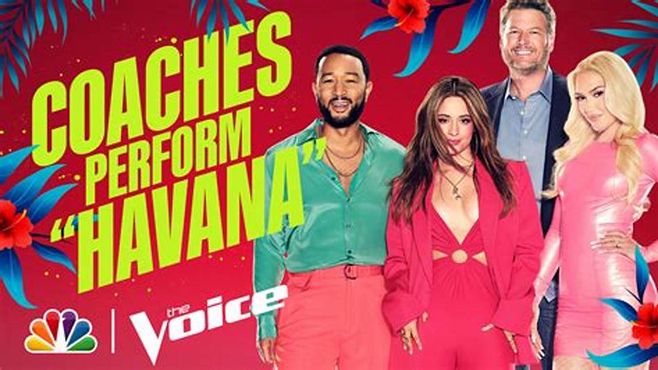 The Voice 2024 Coaches Sing Havana