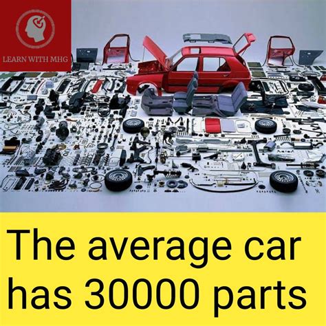 The Average Car Has Over 30,000 Parts
