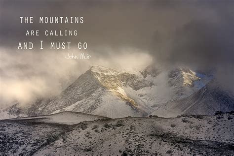 The mountains are calling, and I must snowboard!