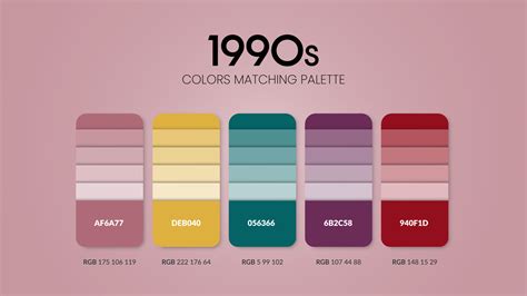The 1990s Color Purge