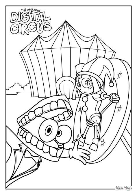 The Amazing Digital Circus Coloring Pages