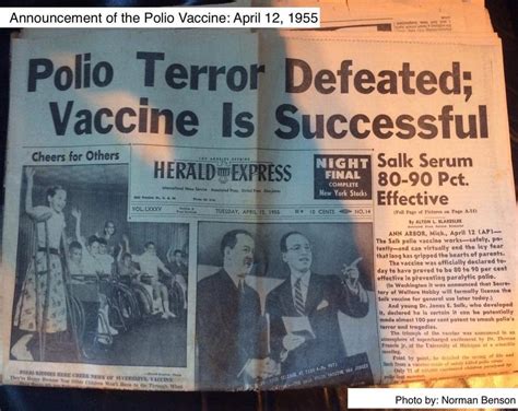 The Announcement April 12 1955