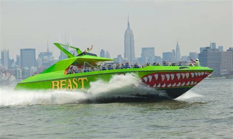 The Beast Speedboat Ride Action