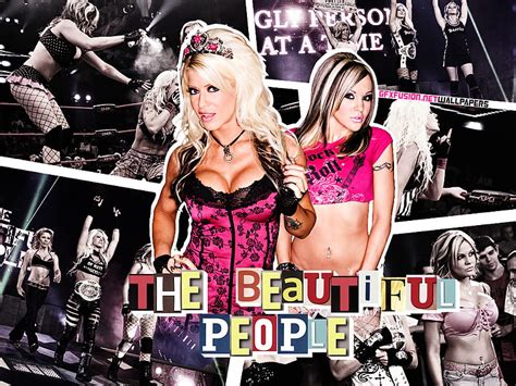 The Alluring Aesthetic of TNA's The Beautiful People: Exploring the Beauty and Brains of Wrestling's Iconic Faction