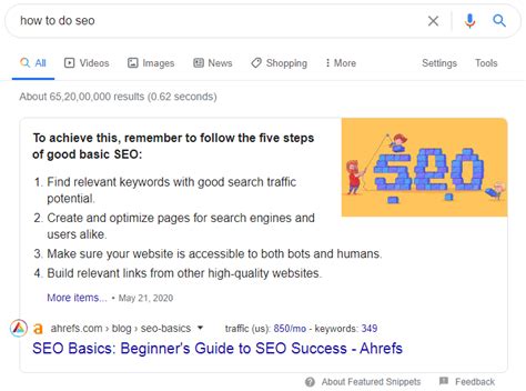 The Beginners Guide to Getting Featured Snippets In 2023