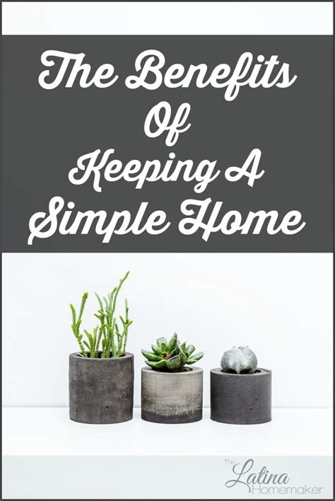 The Benefits of Keeping It Simple