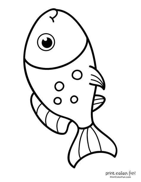 The Benefits of Using Fish Coloring Pages Printable