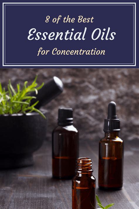 The Best Essential Oils For Better Concentration