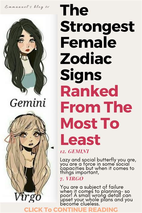 The Best Female Zodiac Sign