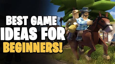 The Best Roblox Game Ideas List for Beginners to Get Started With
