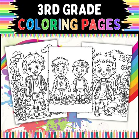 The Best Types of Coloring Sheets For 3Rd Graders