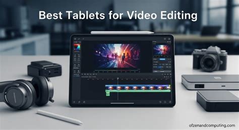 The Best Video Editing Tablets: An Overview