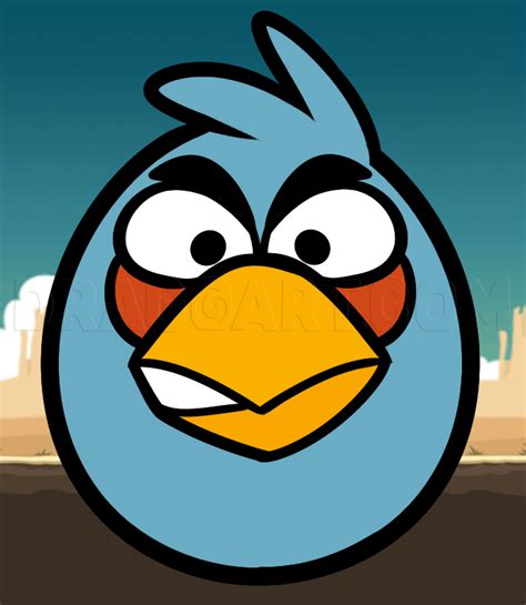 The Blue Birds Angry Birds Draw