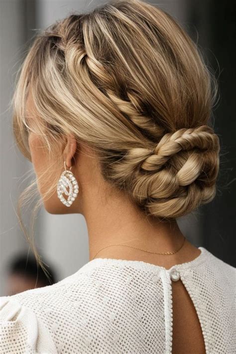 The Braided Low Bun