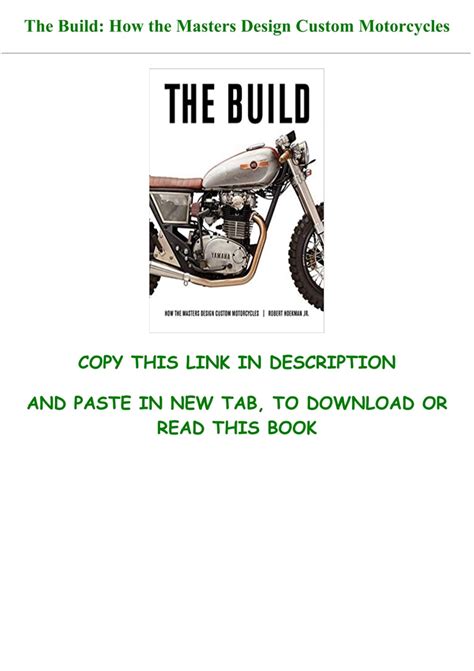 The Build: How The Masters Design Custom Motorcycles