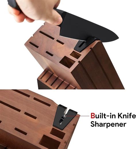 The Built-In Sharpener and Storage Solution