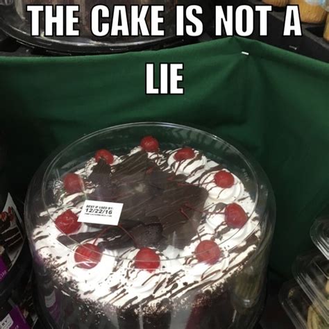 The Cake Is A Lie