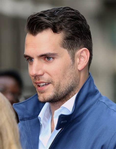 The Casual Elegance: Messy Undercut - Henry Cavill Hairstyle