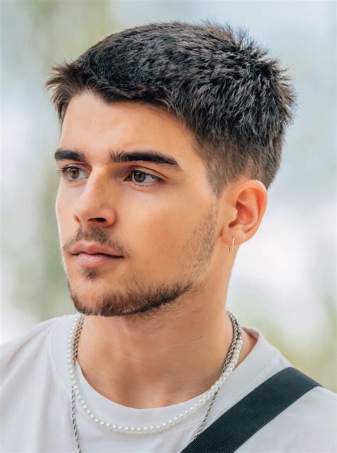 The Classic Crew Cut with Texture