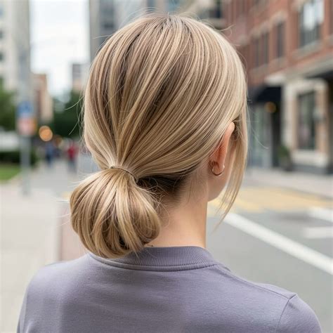 The Classic Low Chignon