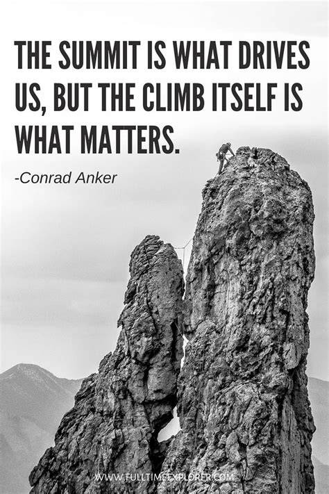 The Climb Itself