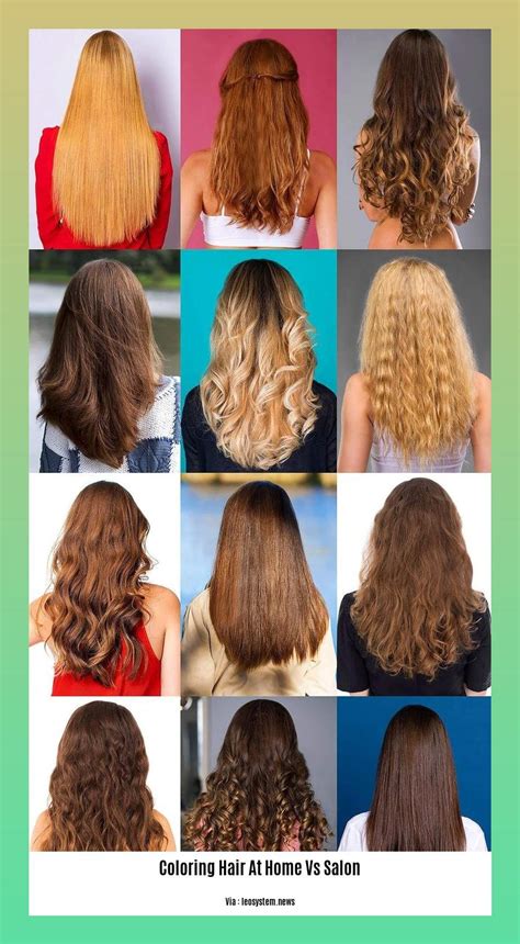 The Coloring Process: DIY vs. Professional Salon