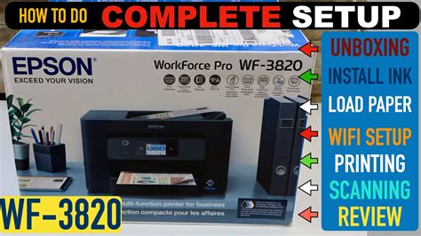 The Complete Guide to Installing and Updating the Epson WorkForce Pro WF-3820 Printer Driver