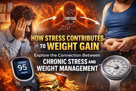 The Connection Between Chronic Stress And Weight Fluctuations