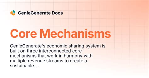 The Core Earning Mechanisms