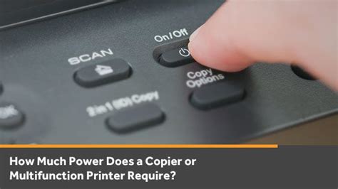 The Cost of Powering a Copier